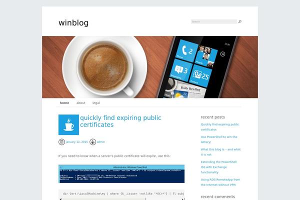 winblog.ch site used Cimbalinov3