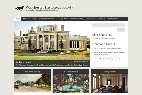 winchesterhistoricalsociety.org site used Organic_nonprofit_child