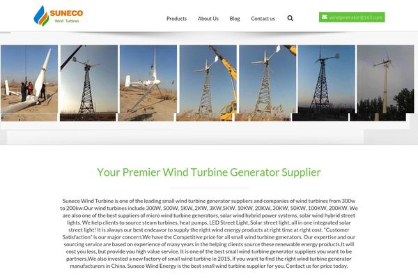 wind-turbine-generator.com site used Suneco