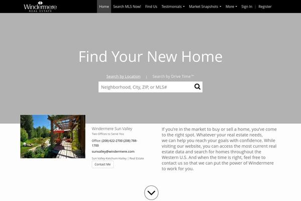 Responsive theme site design template sample