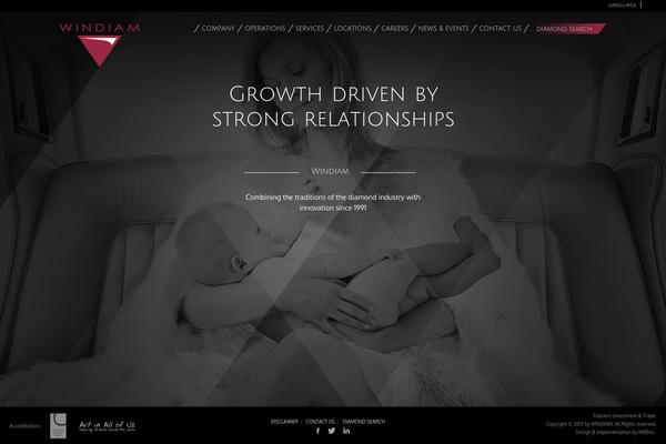 Adapt theme site design template sample