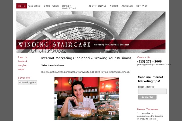Thesis 1.8 theme site design template sample