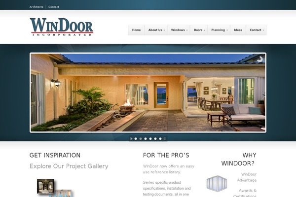 Windoor theme websites examples