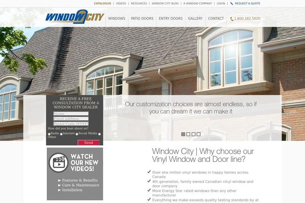 windowcity.com site used Windowcity.com