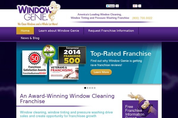 windowgeniefranchise.com site used Windowgenie