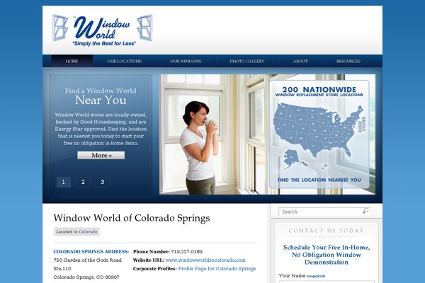 WhiteHouse theme site design template sample