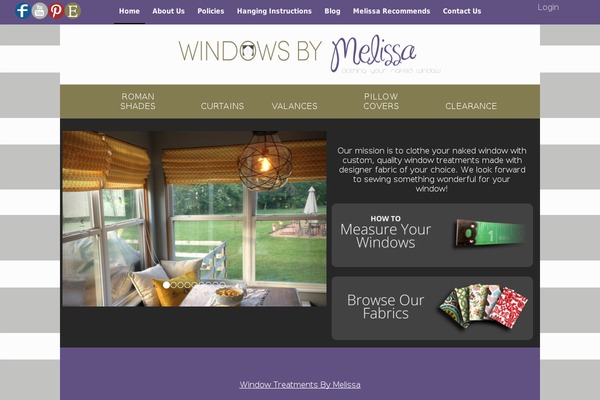 windowsbymelissa.com site used Romanshadestore