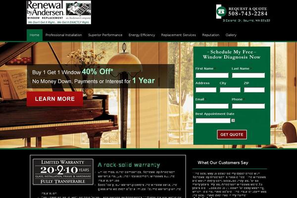 windowscapecod.com site used Renewalwindowsalaska