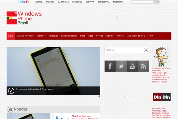 windowsphonebrasil.com.br site used Altr