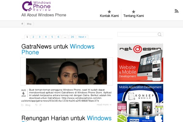 Hiero theme site design template sample