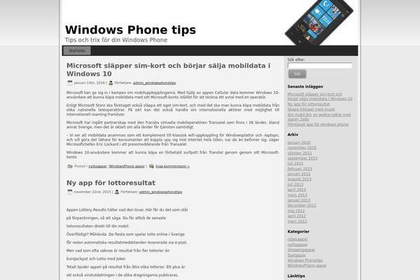 windowsphonetips.se site used Iphonetips_v1