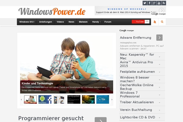 windowspower.de site used SmartMag