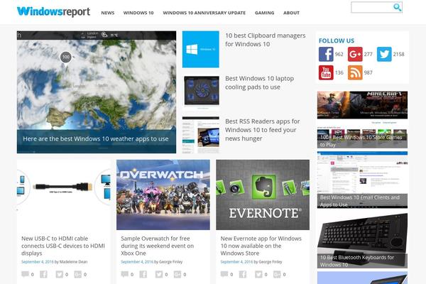 windowsreport.com site used Windowsreport