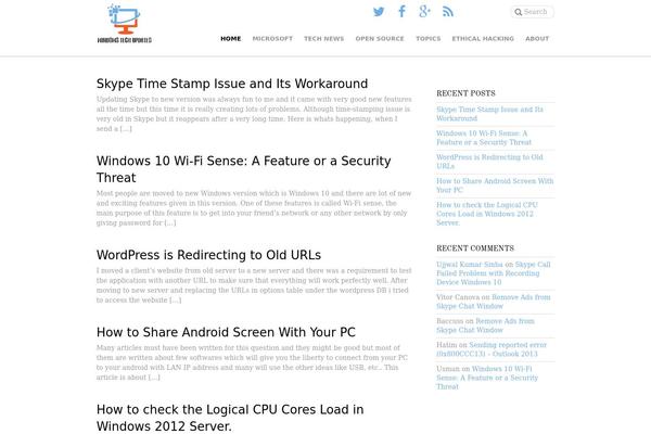 Site using Gp-premium plugin