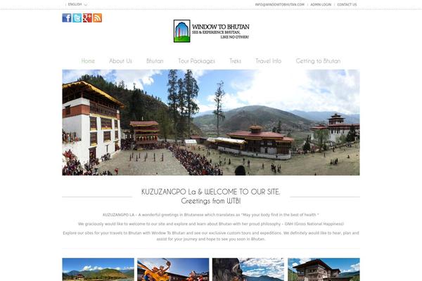 windowtobhutan.com site used Bhutan