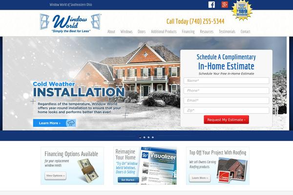 Windowworld theme site design template sample