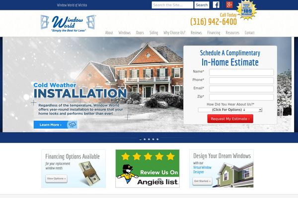 Windowworld theme site design template sample