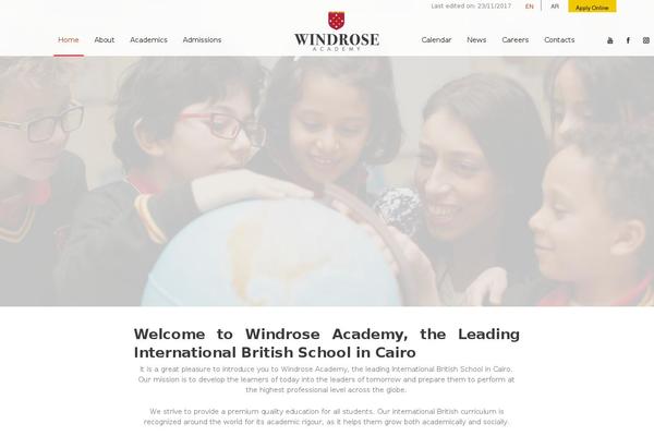 windroseacademy.com site used Windrose