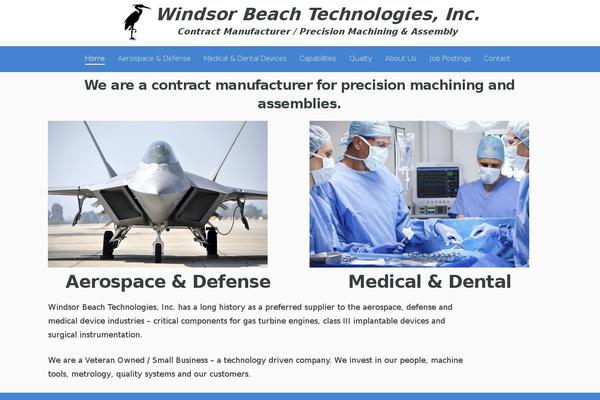 windsorbeach.com site used X | The Theme