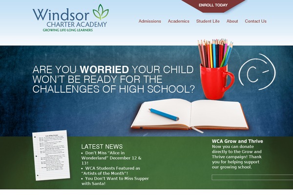 Charter theme site design template sample