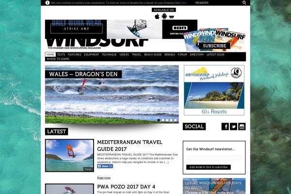 windsurf WordPress theme, websites list used windsurf theme windsurf theme websites examples