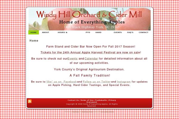 windyhillorchard.com site used Who