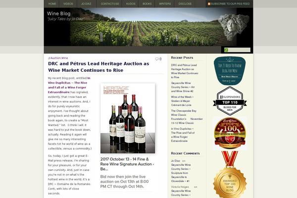 wine-blog.org site used Goodluck