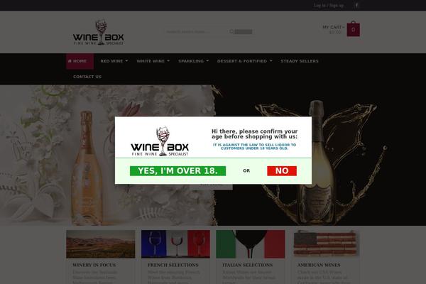 winebox.co.nz site used Bistro