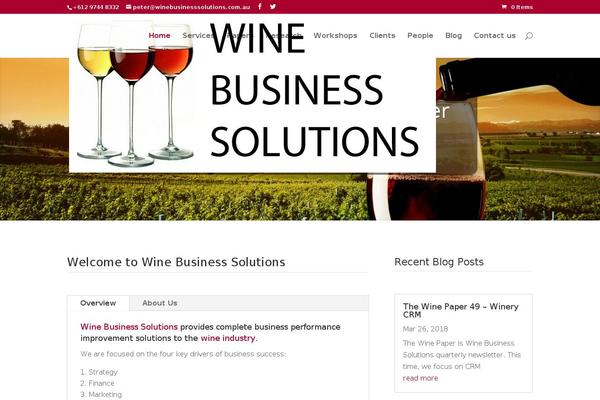 winebusinesssolutions.com.au site used Wine-business-solutions