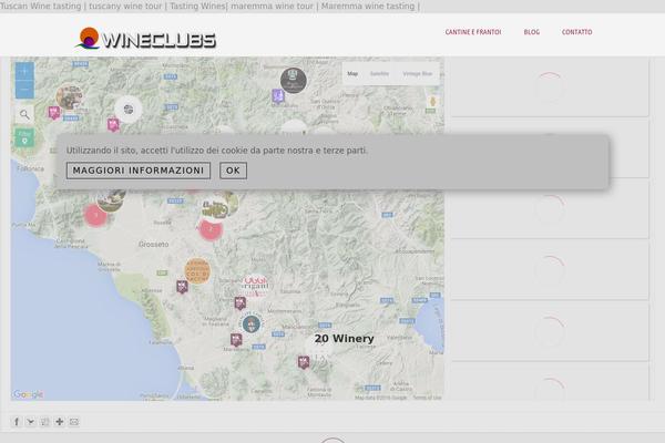 wineclubs.it site used Radial