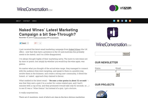 wineconversation.com site used Standardtheme_260