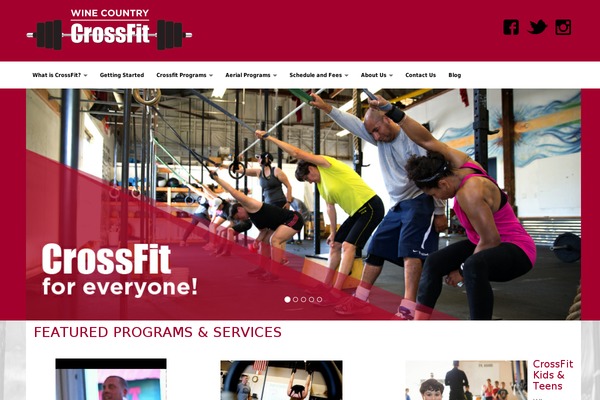 winecountrycrossfit.com site used Wccrossfit_bootstrap_2014