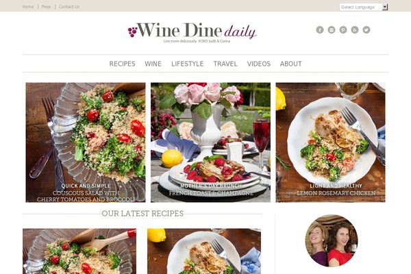winedinedaily.com site used Liming