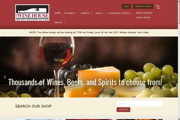 winehouse.com site used Winehouse