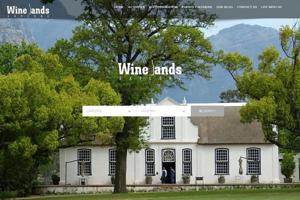 winelands.co.za site used Javo-directory2