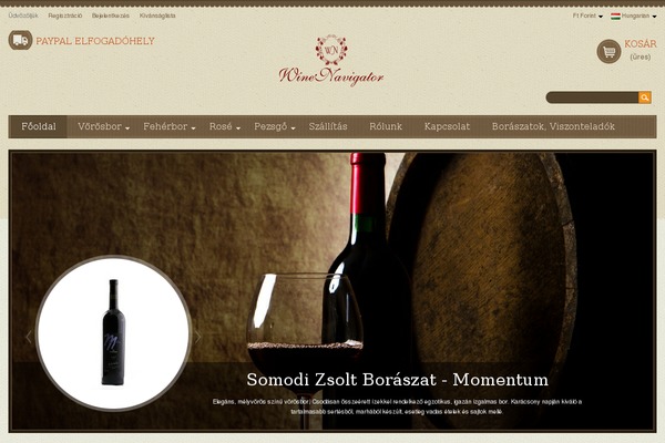 winenavigator.eu site used Grapes_wordpress