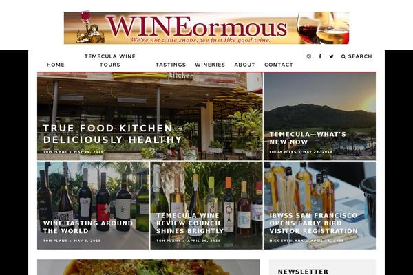 wineormous.com site used Wineormous