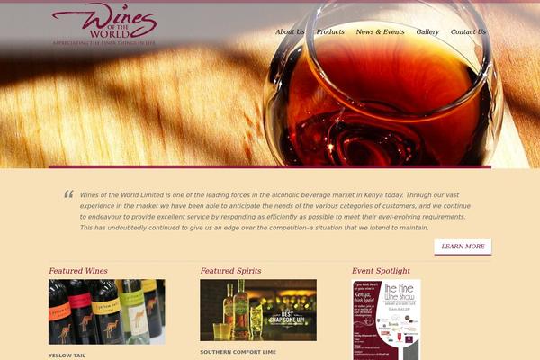 White Rock theme site design template sample