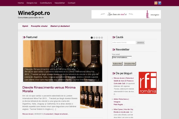 winespot.ro site used Old-lamp