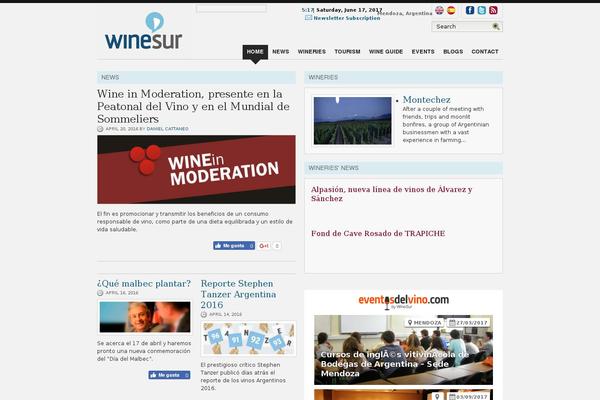 winesur.com site used Winesur