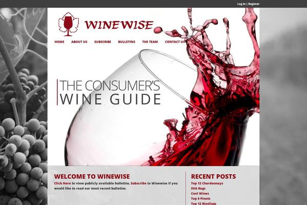 winewise.net.au site used Dynamik