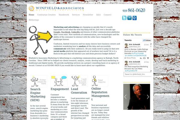 Headway theme site design template sample