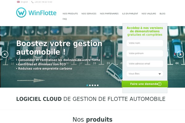 winflotte.fr site used Winflotte