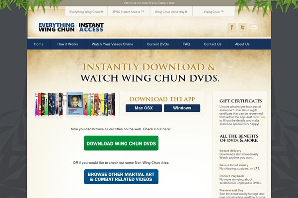 wingchunvideos.com site used Ewcia