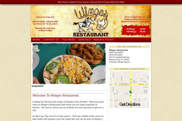 Site using Easy-restaurant-menu-manager plugin