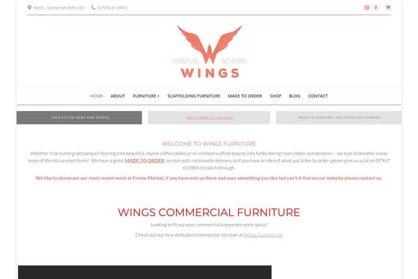 wingsfurniture.co.uk site used Wingsuk