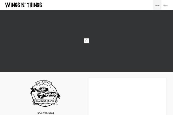 Highend theme site design template sample