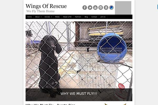 wingsofrescue.org site used Wp_dolce5-v1.2