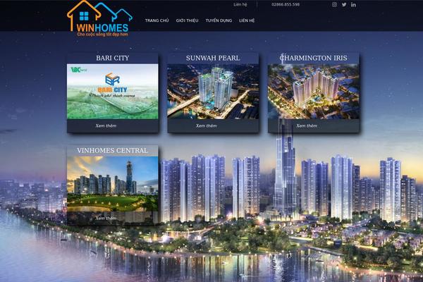 winhomes.vn site used Baricity