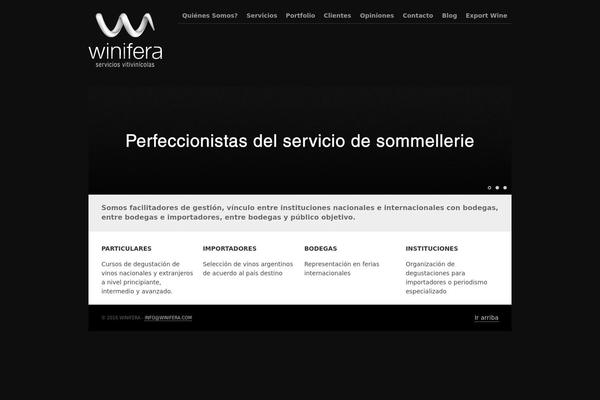 Proyecto theme site design template sample